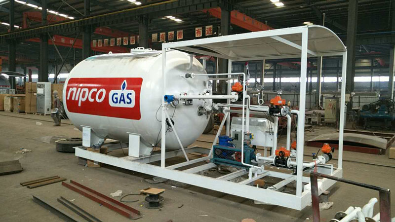 10 CBM LPG Skid Station