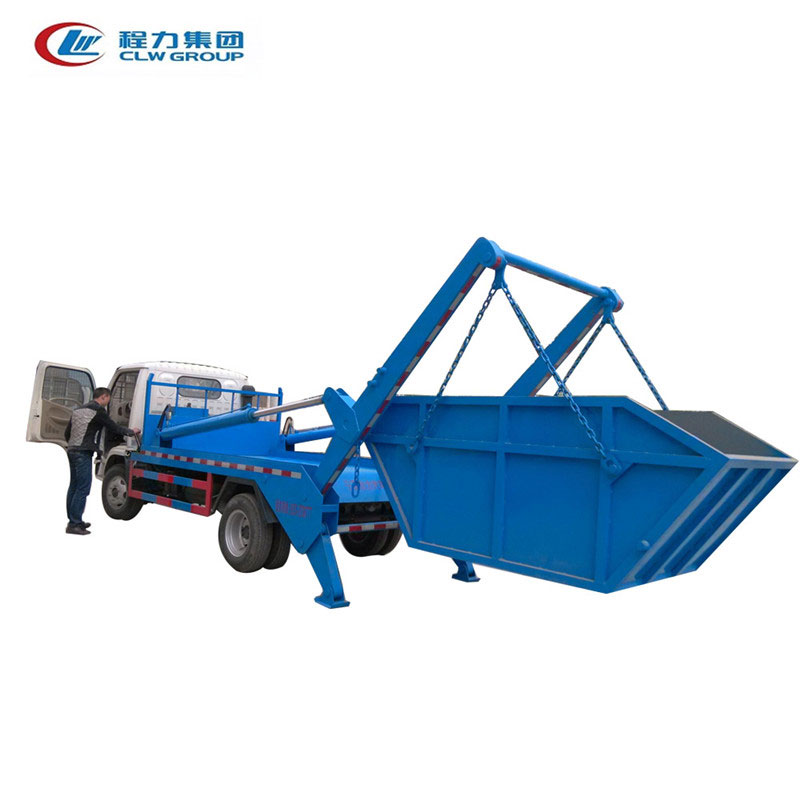 Dongfeng 4X2 8CBM Swing Arm Garbage Truck