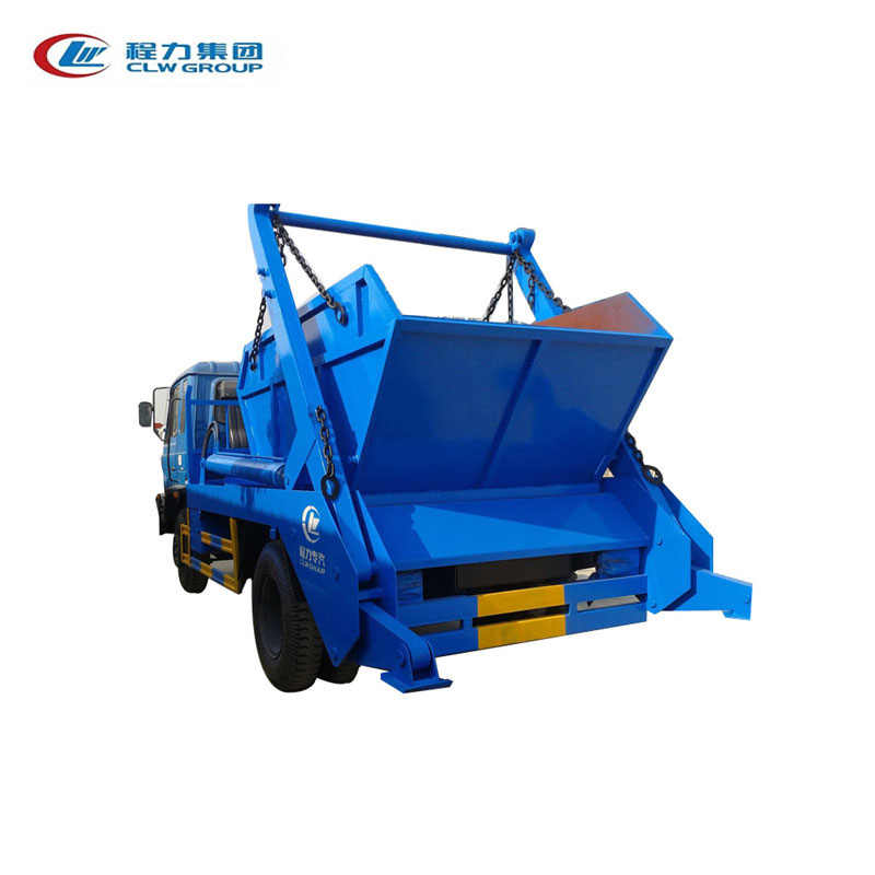 Dongfeng 4X2 8CBM Swing Arm Garbage Truck