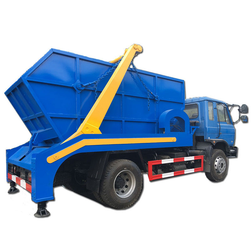 Dongfeng 4X2 8CBM Swing Arm Garbage Truck