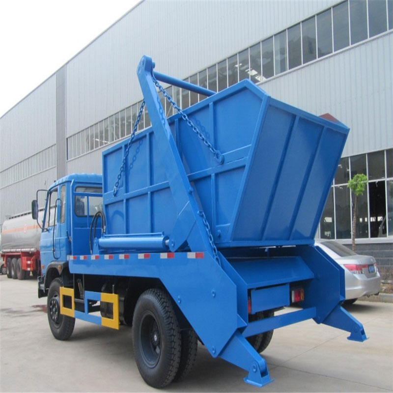 Dongfeng 4X2 8CBM Swing Arm Garbage Truck